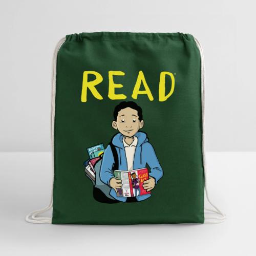 READ with Jerry Craft's New Kid - Cotton Drawstring Bag
