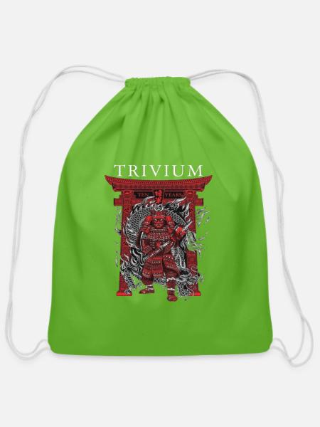 Music Heavy Metal Band Music - Cotton Drawstring Bag - clover