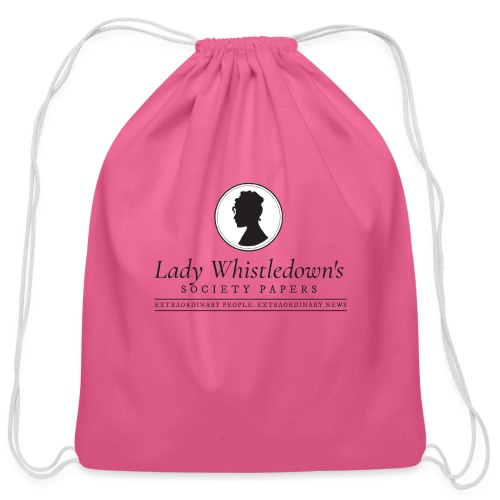 Lady Whistledown's Society Papers - Cotton Drawstring Bag