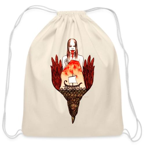 Philomela's message - Cotton Drawstring Bag