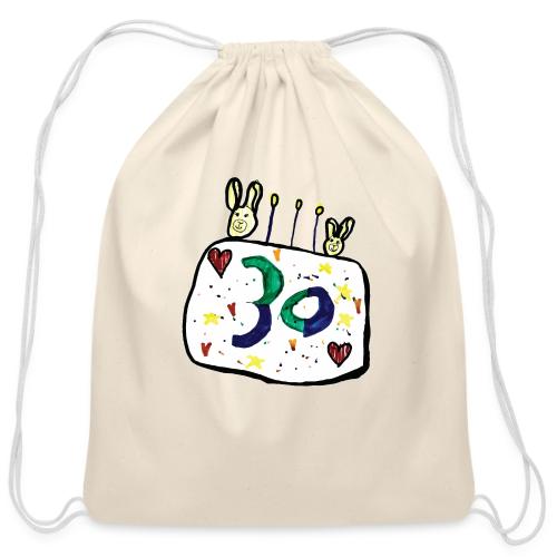 30 llamas - Cotton Drawstring Bag