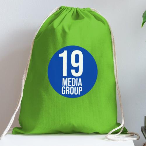 19 Media Group - Cotton Drawstring Bag