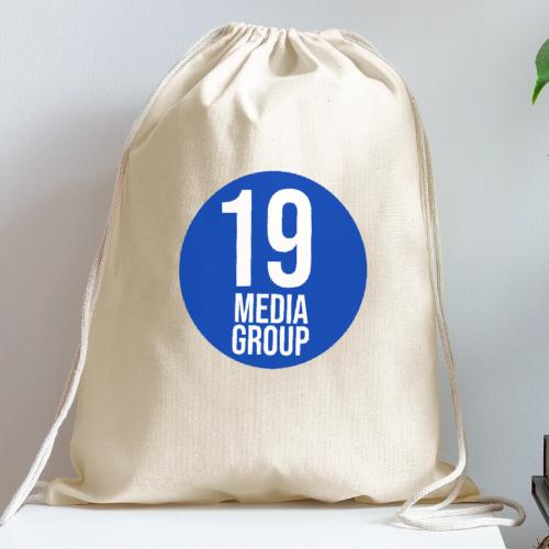 19 Media Group - Cotton Drawstring Bag