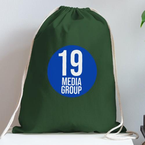 19 Media Group - Cotton Drawstring Bag