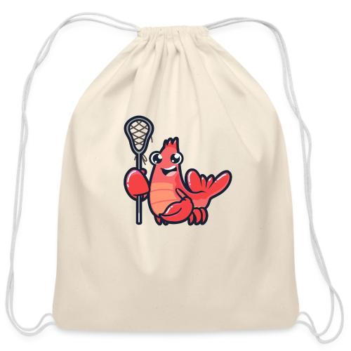 UNS Lobsters Mascot - Cotton Drawstring Bag
