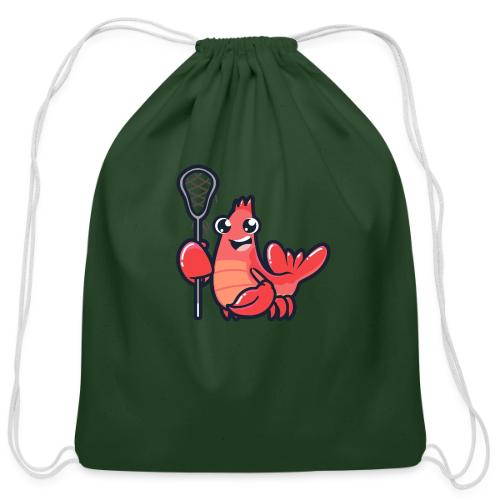 UNS Lobsters Mascot - Cotton Drawstring Bag