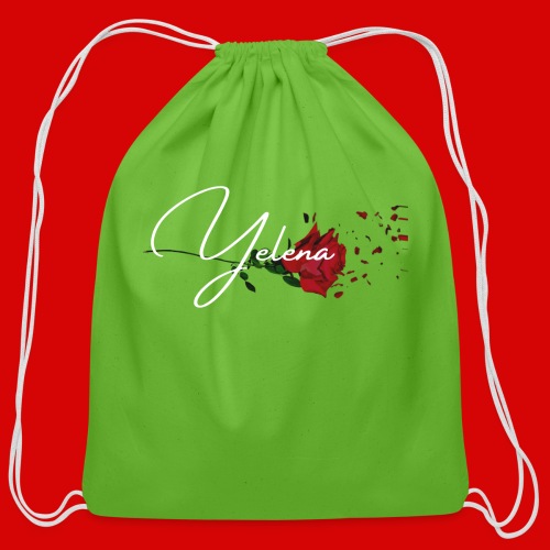 Yelena Logo 2 - Cotton Drawstring Bag