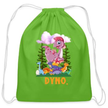 ZOO - Cotton Drawstring Bag - clover - Front