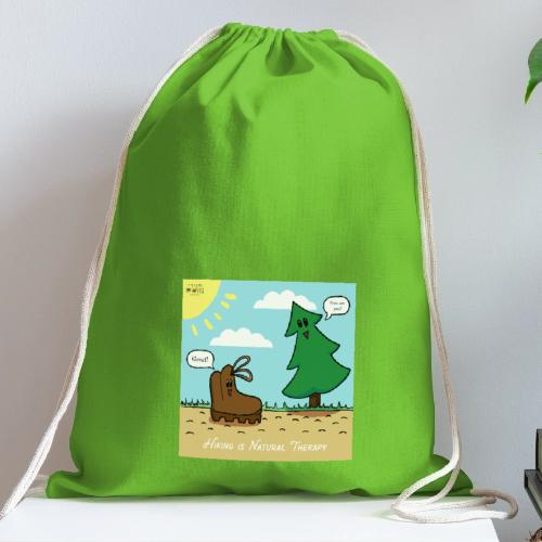 Natural therapy - Cotton Drawstring Bag