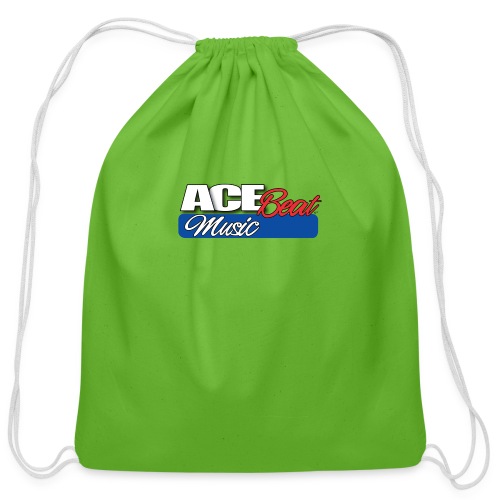 AceBeat Music Logo - Cotton Drawstring Bag