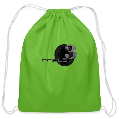 Triple 03 Logo - Cotton Drawstring Bag