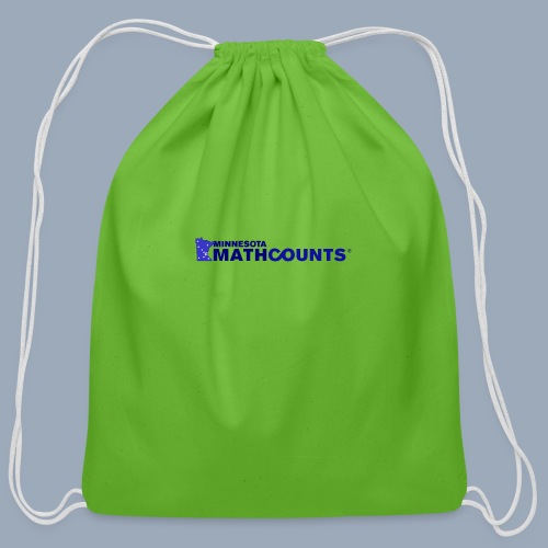 MATHCOUNTS blue - Cotton Drawstring Bag