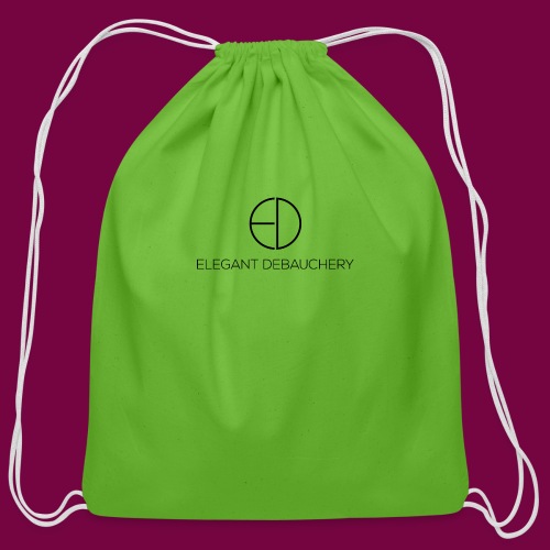 Elegant Debauchery - Cotton Drawstring Bag
