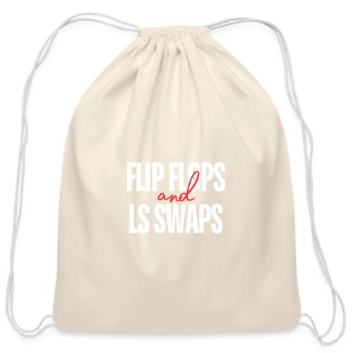 Flip Flops & LS Swaps - Cotton Drawstring Bag