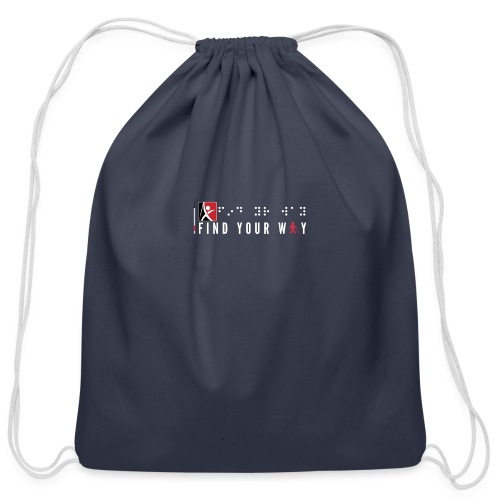 FIND YOUR WAY - Cotton Drawstring Bag