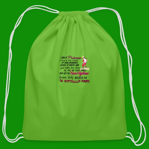 Softballs Finest - Cotton Drawstring Bag