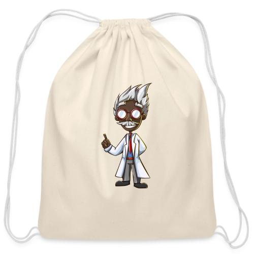 Pascal the Professor - Cotton Drawstring Bag