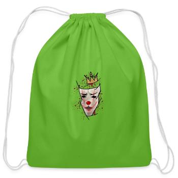 ECACF81A 1879 4188 98C9 6DF3BE3E4A19 - Cotton Drawstring Bag - clover - Front
