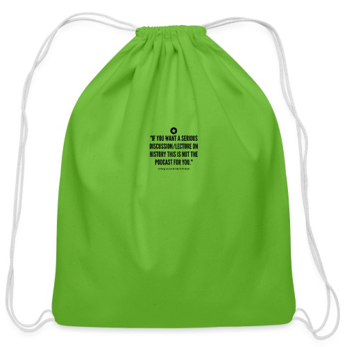 One Star Review - Cotton Drawstring Bag