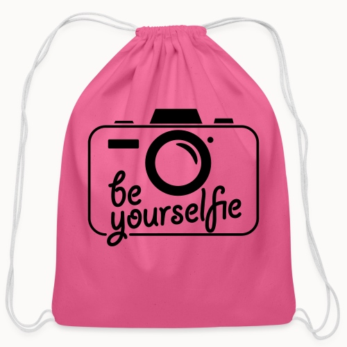 Be Yourselfie Camera iPhone 7/8 Rubber Case - Cotton Drawstring Bag