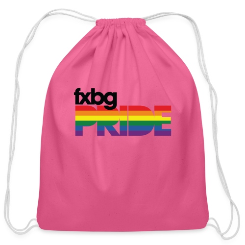 FXBG PRIDE LOGO - Cotton Drawstring Bag