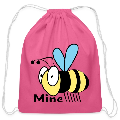 Bee Mine - Cotton Drawstring Bag