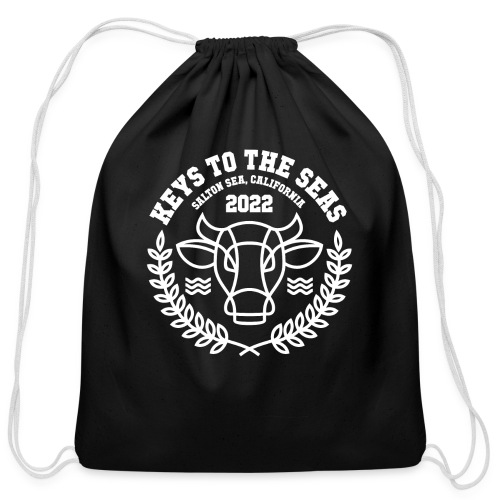 Keys to the Seas - Salton Sea Team Shirt - Cotton Drawstring Bag