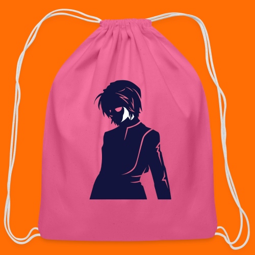 anime characters - t shirt print on demand - Cotton Drawstring Bag