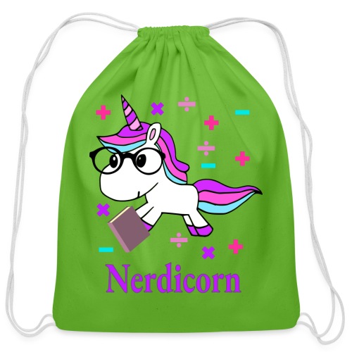 Nerdicorn! - Cotton Drawstring Bag
