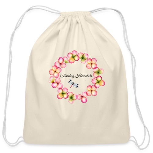 Traveling Herbalista Design Gear - Cotton Drawstring Bag