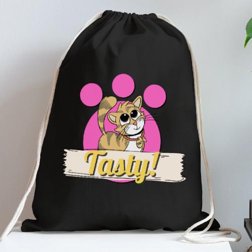 TomoTees Tasty - Cotton Drawstring Bag
