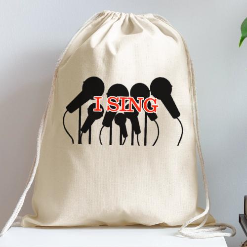 I SING - Cotton Drawstring Bag