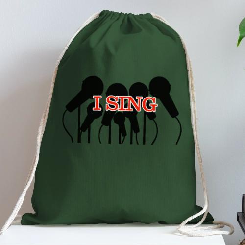 I SING - Cotton Drawstring Bag