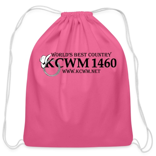 KCWM Logo - Cotton Drawstring Bag