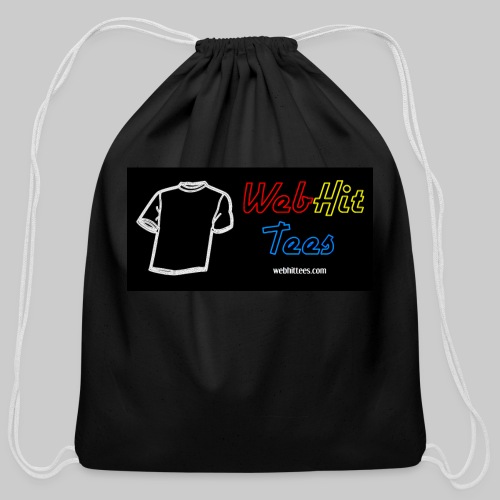 WebHit Tees Teeshirt Logo - Cotton Drawstring Bag