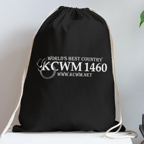 KCWM Logo Inverted - Cotton Drawstring Bag