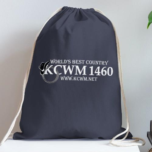 KCWM Logo Inverted - Cotton Drawstring Bag