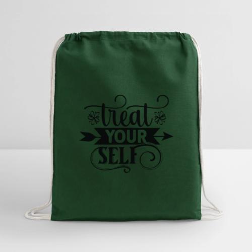 Treat Yourself - Cotton Drawstring Bag