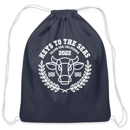 Keys to the Seas - Salton Sea Team Shirt - Cotton Drawstring Bag
