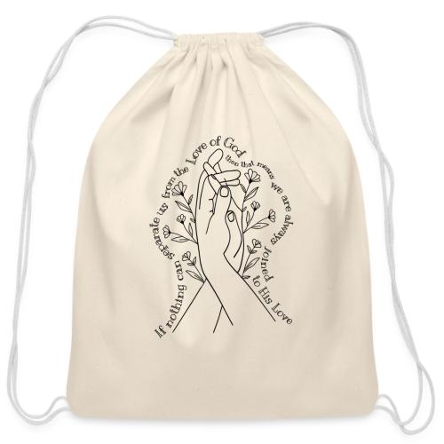 Joined to God's Love - Cotton Drawstring Bag