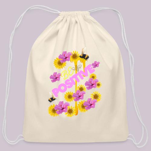 BE Positive - Cotton Drawstring Bag