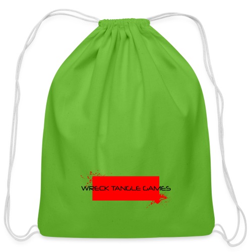 Wreck Tangle Games Logo - Cotton Drawstring Bag