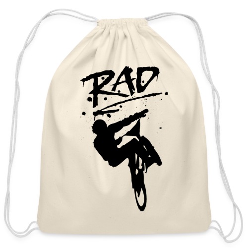 RAD BMX Bike Graffiti 80s Movie Radical Shirts - Cotton Drawstring Bag
