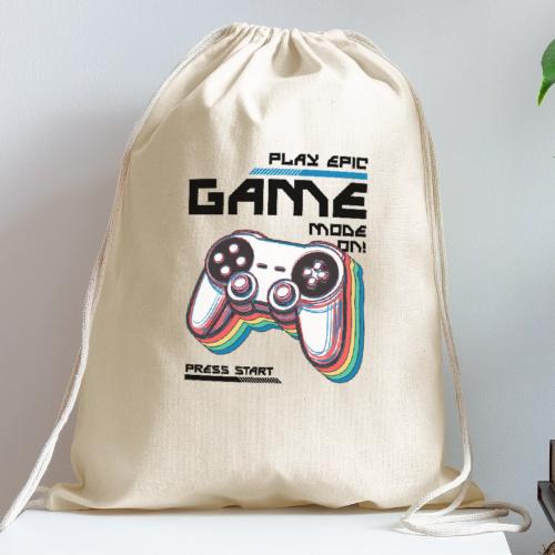 Epic Gamer Mode - Cotton Drawstring Bag