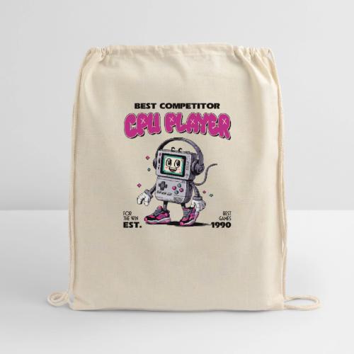 Best CPU Player 1990 - Cotton Drawstring Bag