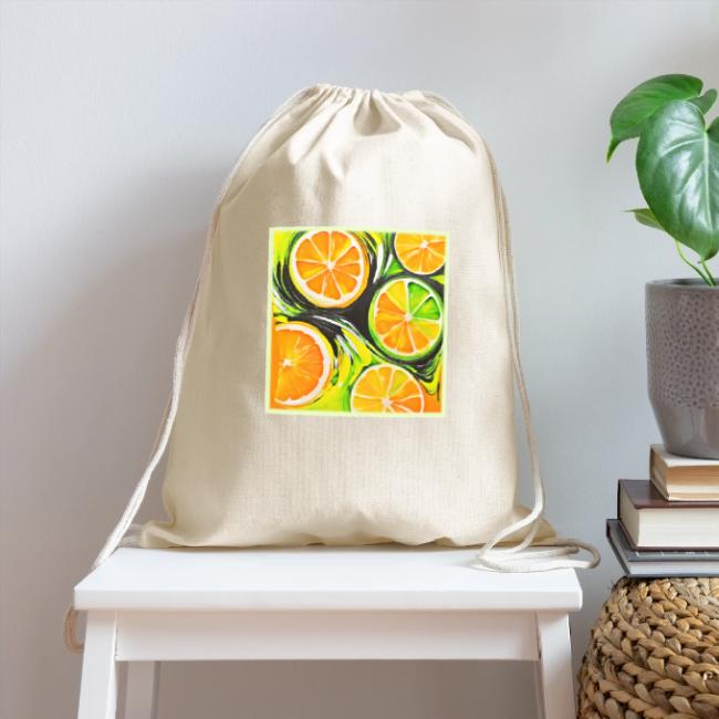 Vibrant Citrus Painting