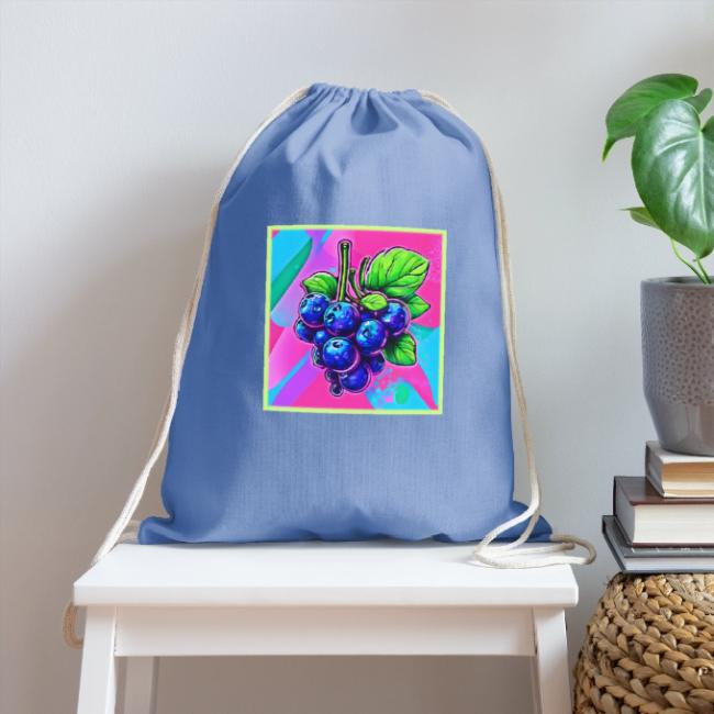 Vibrant Blueberry Artwork