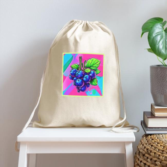 Vibrant Blueberry Artwork