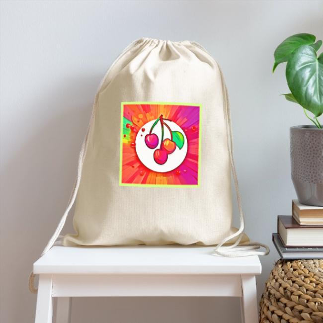 Cherry Pop Art Burst