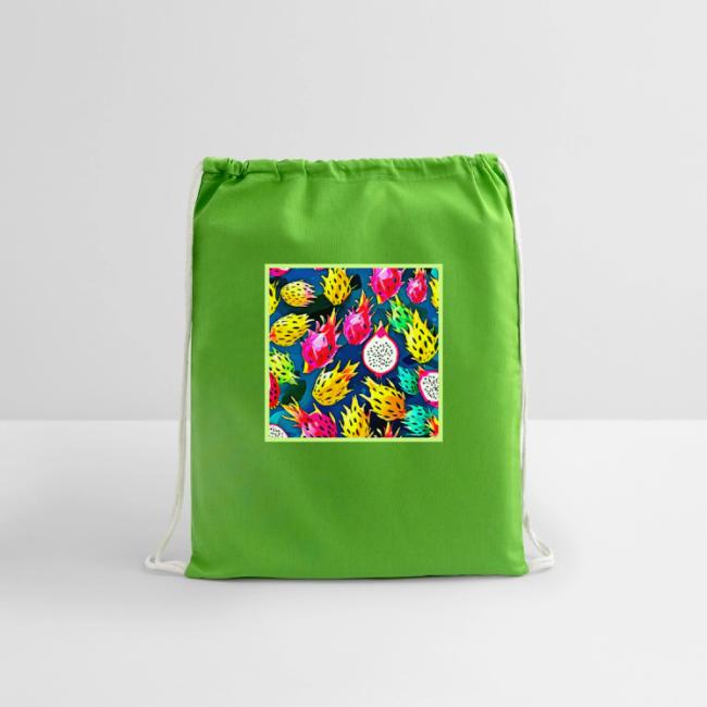 Dragon Fruit Pattern Art